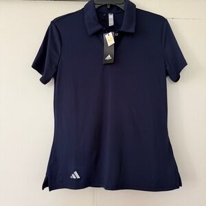 NWT women’s Adidas Navy Polo Shirt Size M